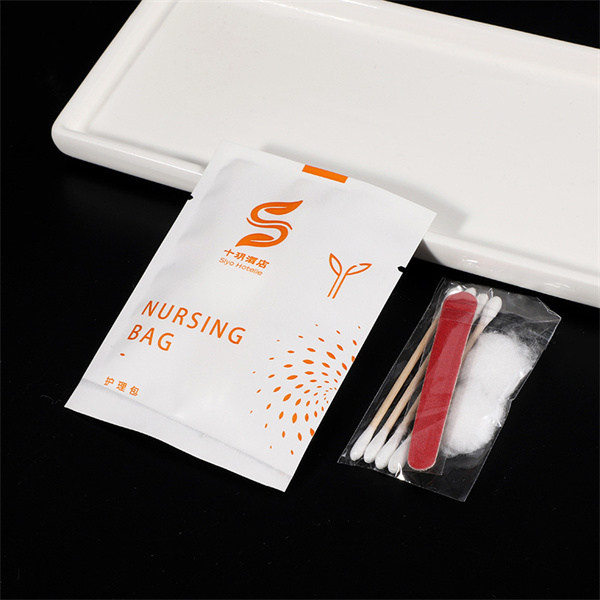 Eco paper packing hotel vanity kit 018