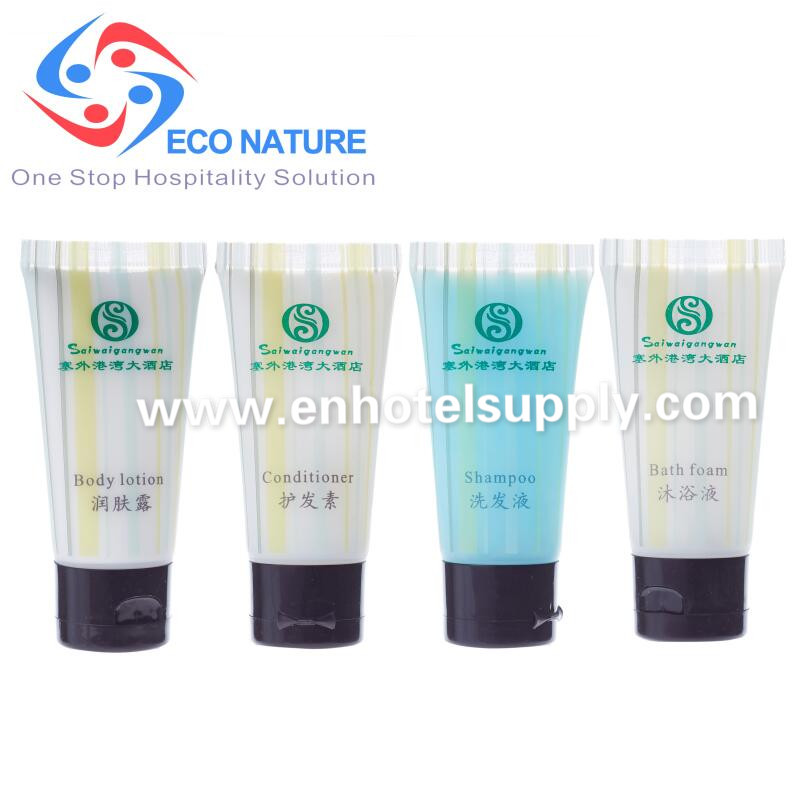 TB-24 flip top cap tube 50ml hotel shower gel 