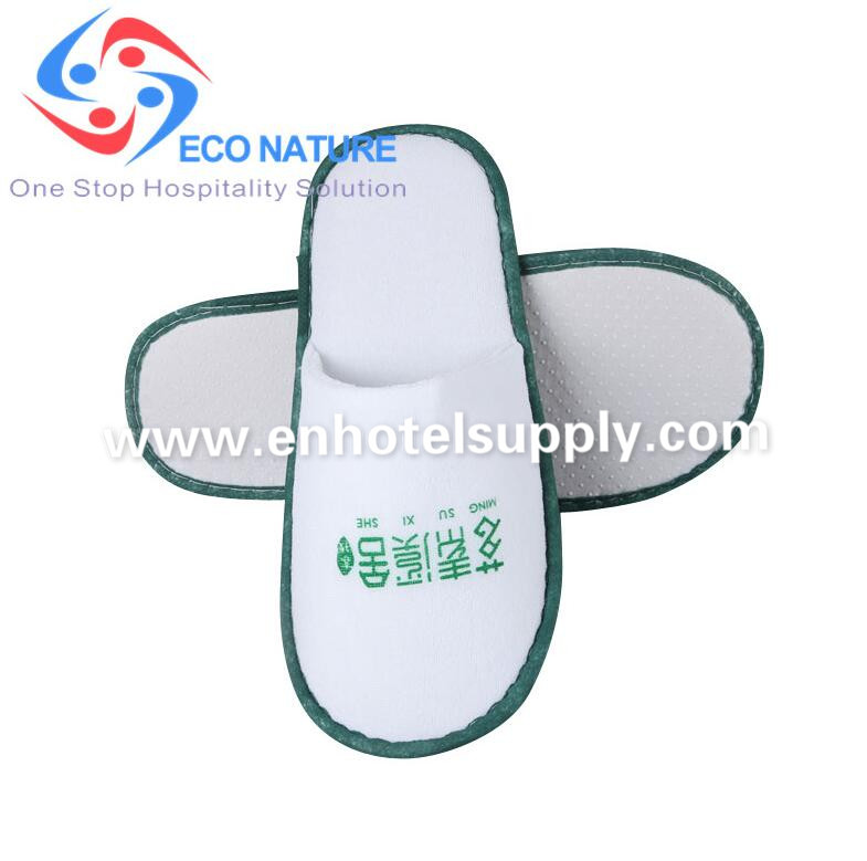 hotel bath slippers