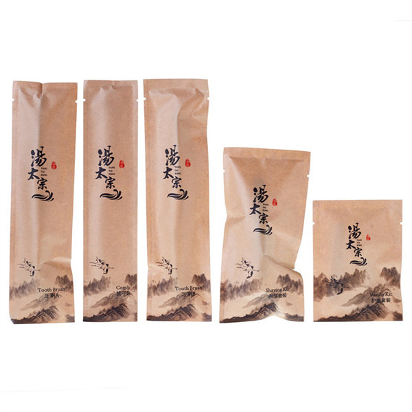 ECO Amenities Packing  Kraft paper bag