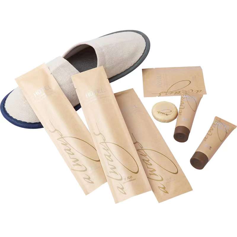 wheat straw making hotel amenities