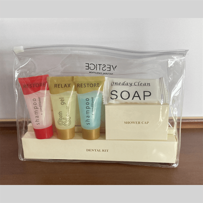 Hotel Amenities Set in PVC bag
