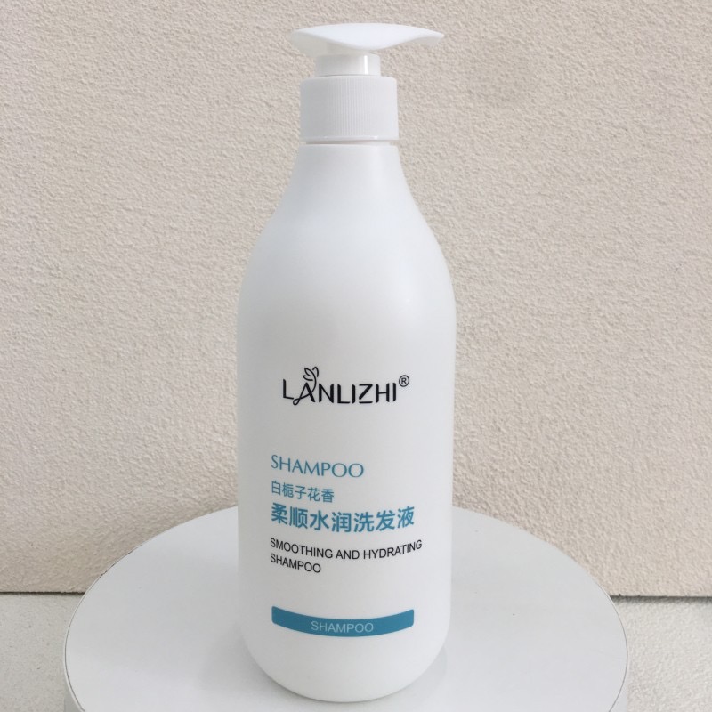 YZEN-BO-109 white hotel shampoo bottle