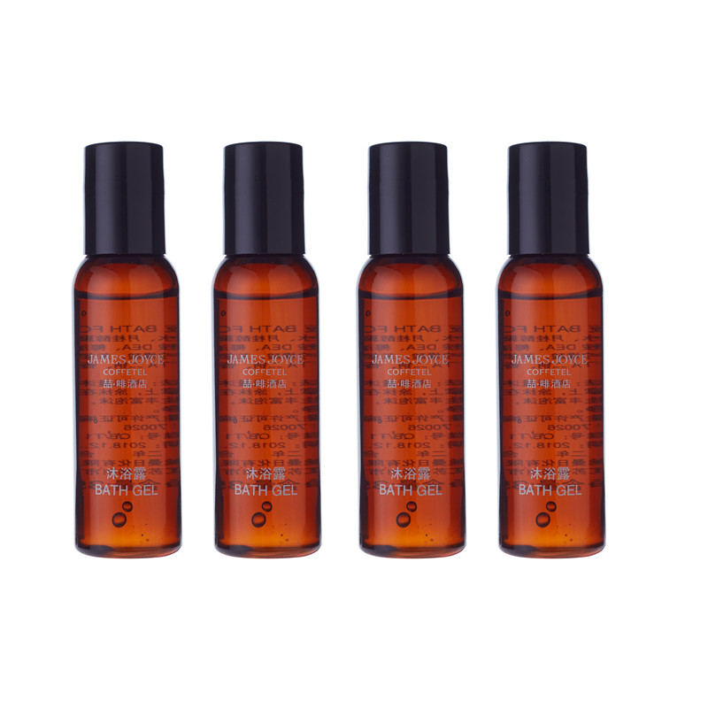     Private Label Biodegradable Hotel Guest Amenities Set Hotel Cosmetics Shampoo Hair Conditioner Shower Gel in Bottle